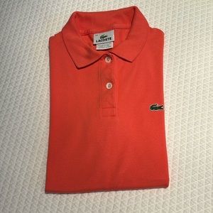 Lacoste polo, orange